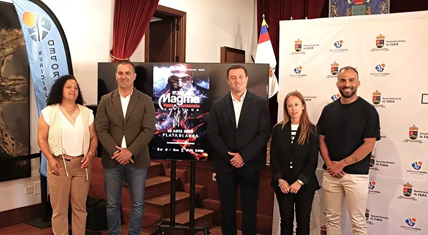 Presentación del calendario deportivo de Yaiza.