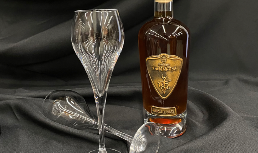 Moscatel Dulce Selección de Bodegas Timanfaya.