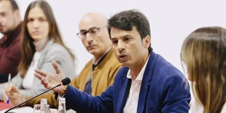 Marcos Bergaz (PSOE) en pleno de Teguise y La Graciosa