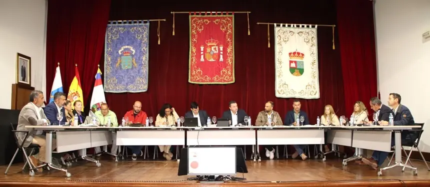 Pleno del Ayuntamiento de Yaiza.