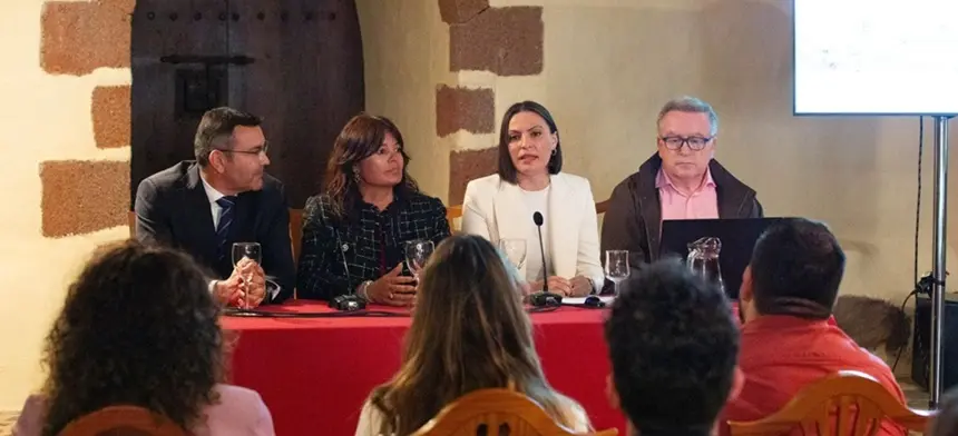 Presentación del proyecto museográfico en el castillo de Santa Barbara.