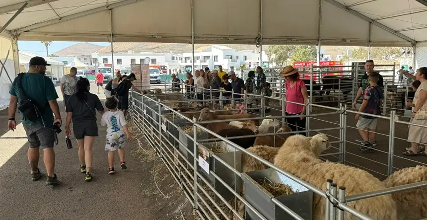Imagen de archivo de la Feria de Ganadería de Uga.