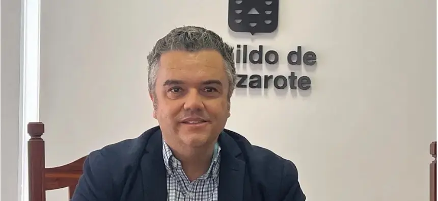 Armando Santana en una imagen de archivo en el Cabildo de Lanzarote. 