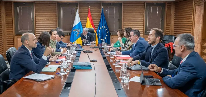 Imagen del encuentro del Consejo de Gobierno celebrado este lunes.
