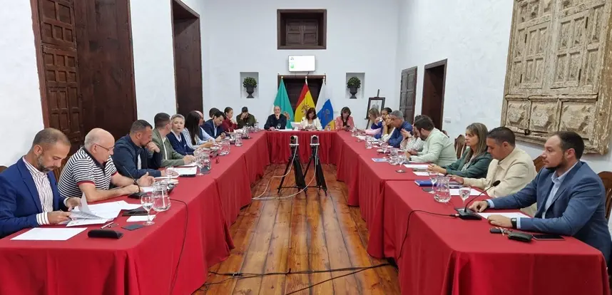 Pleno del Ayuntamiento de Teguise.