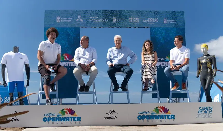 Imagen de la presentación con Juan Carlos Albuixech explicando los pormenores de la prestigiosa prueba