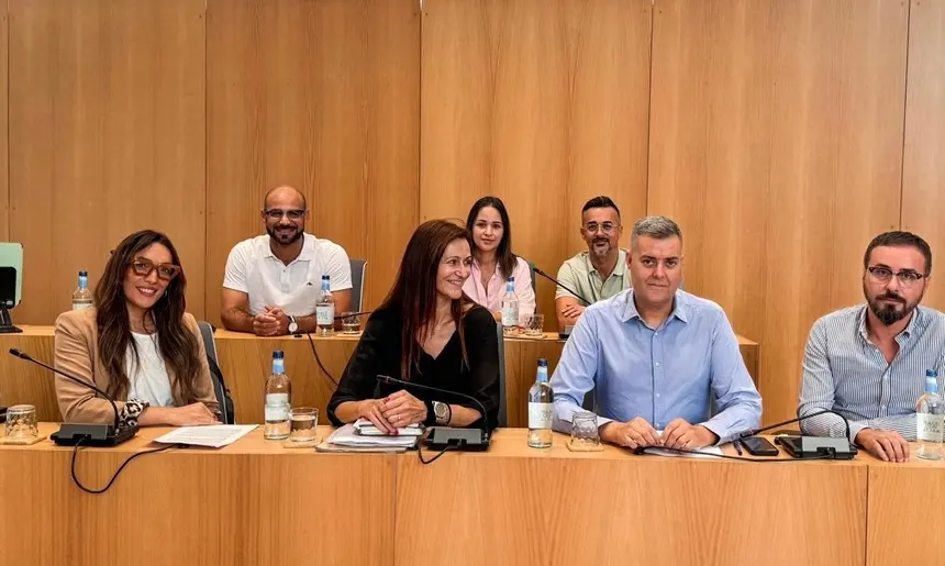 Concejales del PP en el Ayuntamiento de Tías.