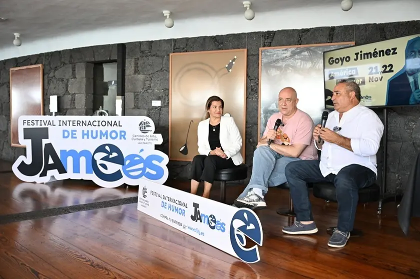 Presentación del Festival Internacional de Humor Jameos 2025.