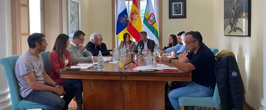 Pleno del Ayuntamiento de Haría.