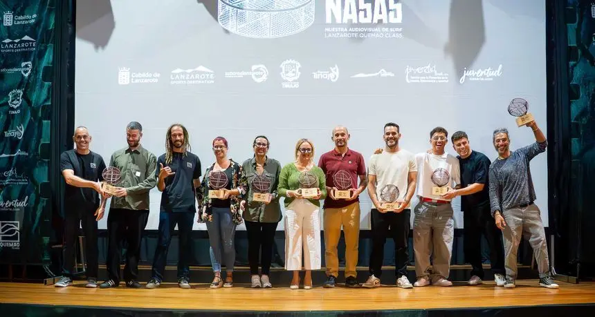 Imagen de la entrega de los galardones