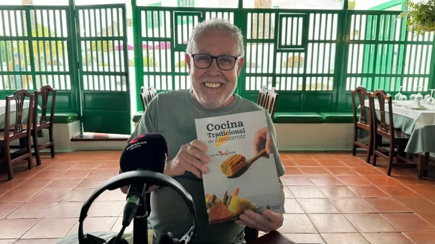 Fefo Nieves, autor de "Cocina Tradicional de Lanzarote".