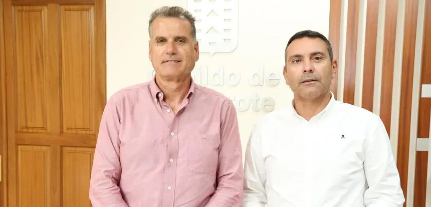 Domingo Cejas y Oswaldo Betancort.