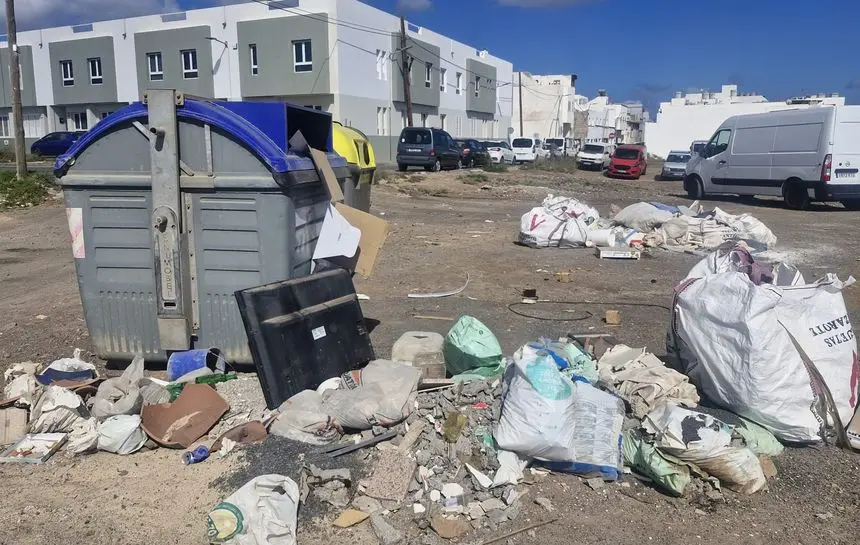 Imagen que dice VOX que se produce con notable frecuencia en Arrecife.