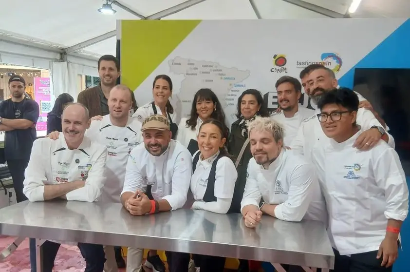 Los cocineros desplazados a Dublín bajo el sello de Saborea España.