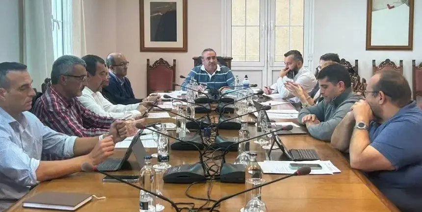 Imagen de un encuentro del Consejo de Administración de los Centros durante el actual mandato de Ángel Vázquez. 