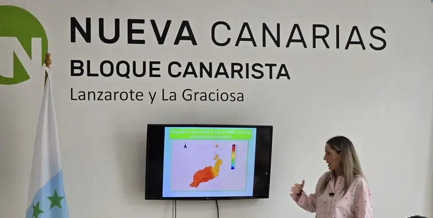 Sheila Guillen explica la propuesta Vete por la sombrita.