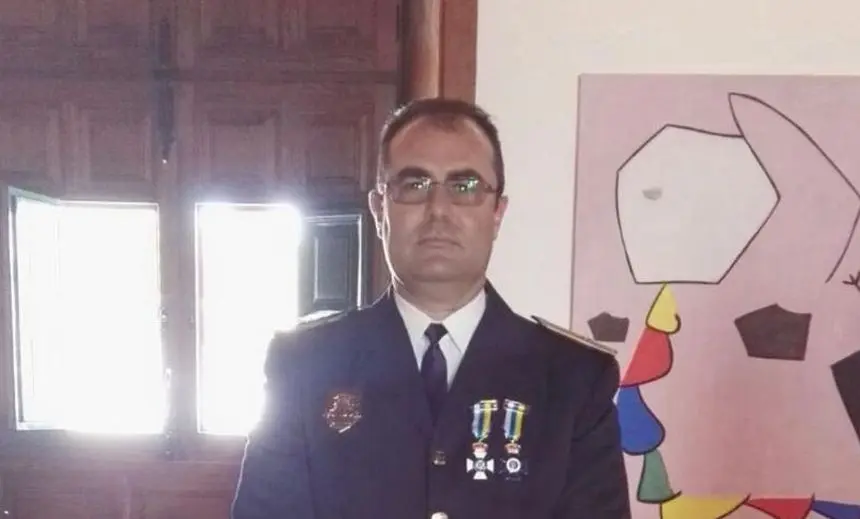 Imagen del agente tristemente fallecido.