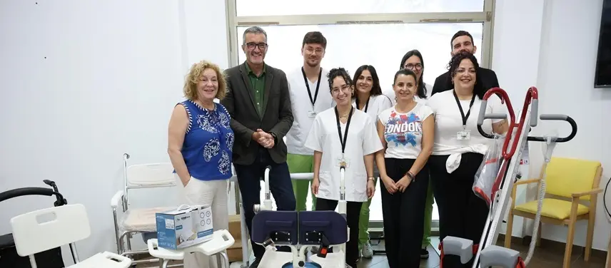 Marci Acuña durante su visita a AFA.