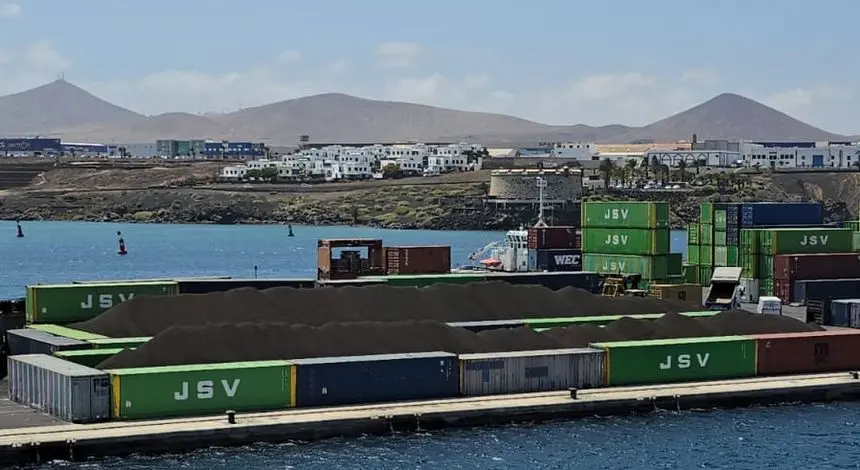Imagen de este jueves del rofe en el Puerto de los Mármoles.
