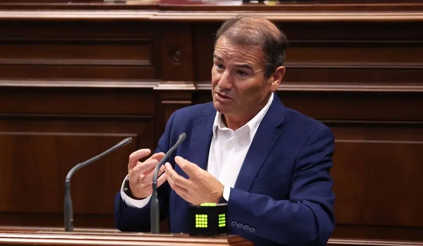 Marcos Hernández durante su intervención.