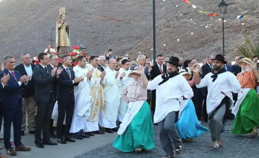 Imagen de archivo de las fiestas de Femés. 