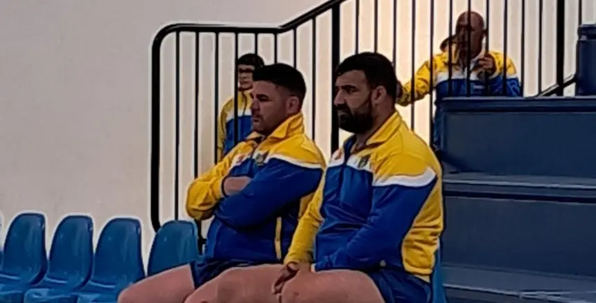 El puntal del Yaiza Isael Rodríguez.