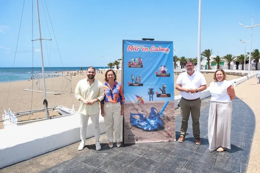 Presentación festival Mar en Calma de San Bartolomé.