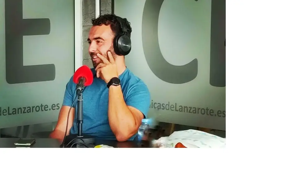 Mario González Altube, concejal de Deportes del Ayuntamiento de Arrecife, en Crónicas Radio.