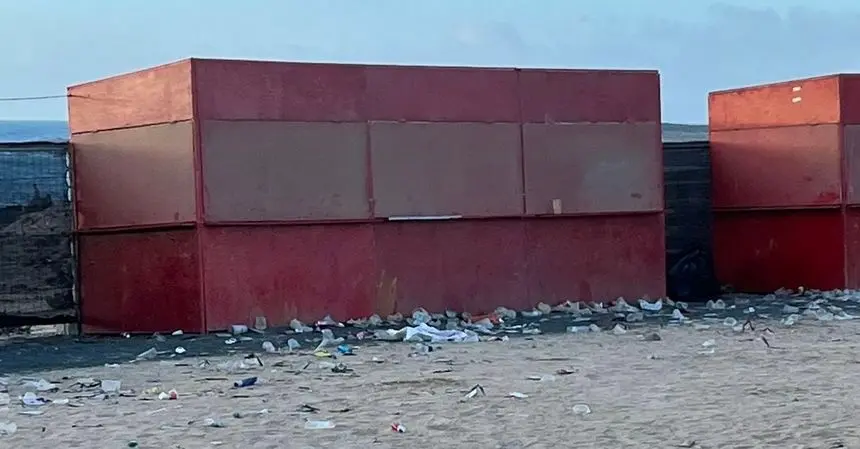 Así estaba la zona de los ventorrillos cuando llegó la gente del PP