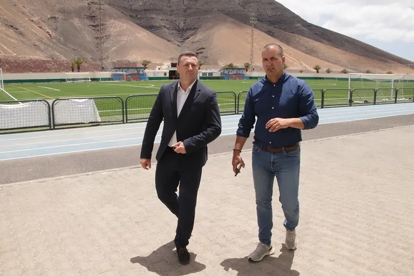 Óscar Noda y Ángel Lago.