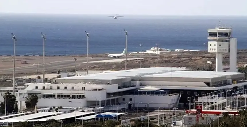 Imagen de archivo del aeropuerto de Lanzarote. 