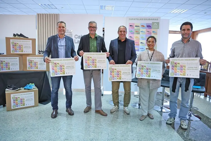 Presentación de la XI edición de la campaña de Zapatillas solidaria.