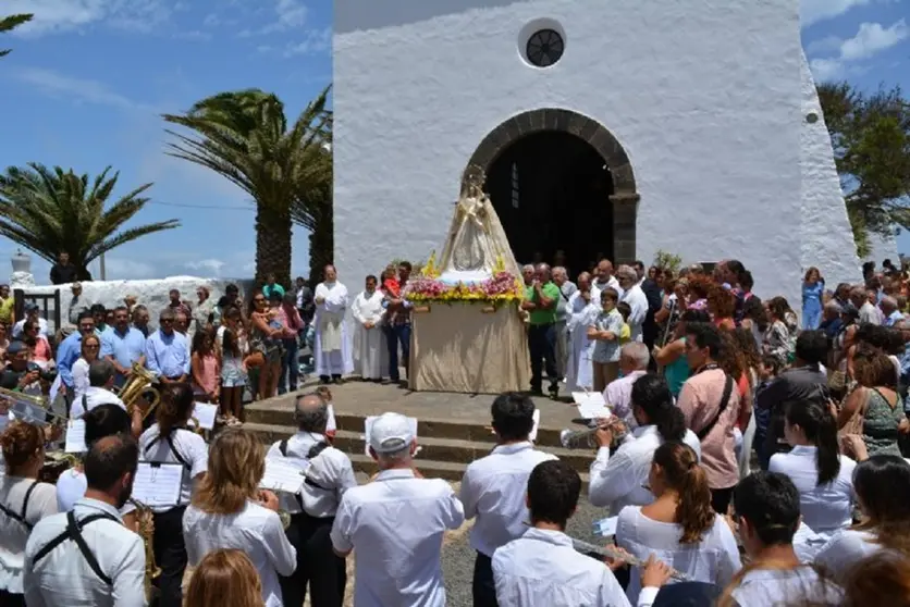 Procesión de las Nieves en el año 2024.