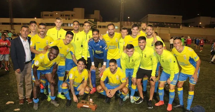 UD. Las Palmas en un torneo de las fiestas de San ginés.