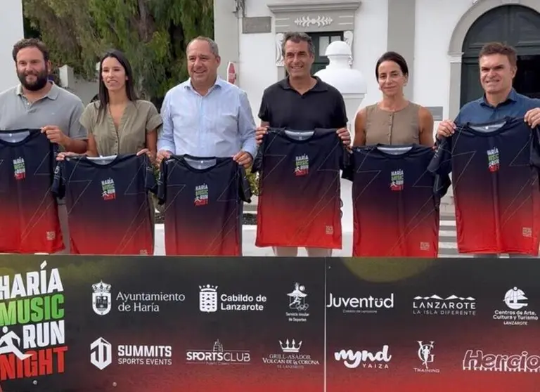 Presentación de la Haría Music Run Night.