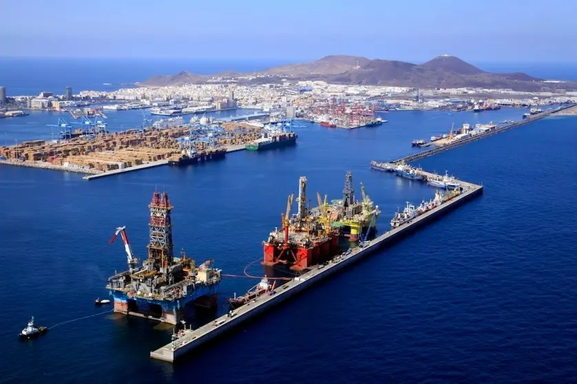 Puerto de la Luz de Las Palmas de Gran Canaria.