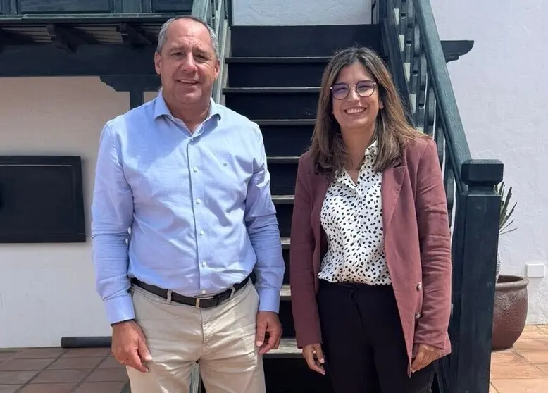 Los concejales del PP en Yaiza, Juan Monzón y Lorena Martín