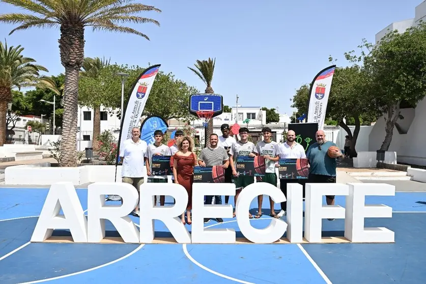 Presentación del torneo 3x3 por las fiestas de San Ginés.