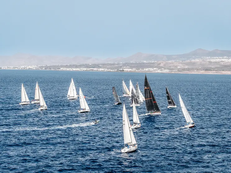 Regata de la última jornada del Trofeo César Manrique RCNA- Calero Marinas.