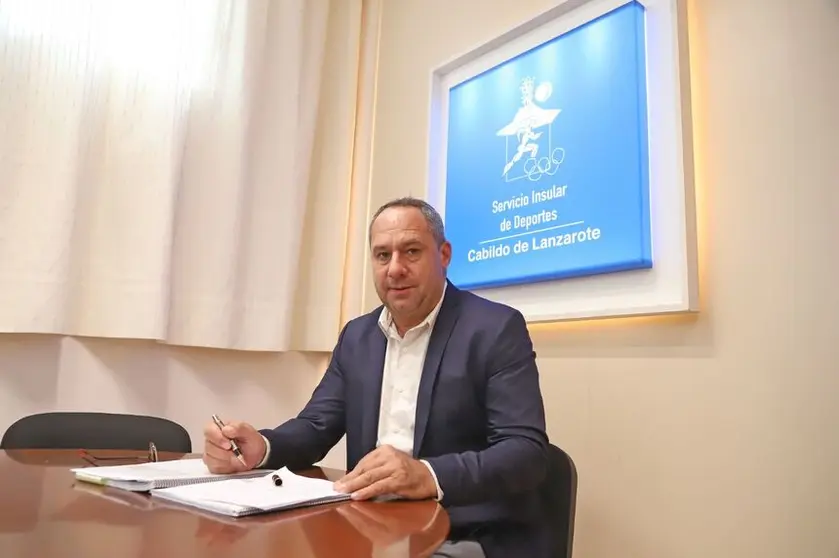 El consejero de Actividad Física y Deportes, Juan Monzón.