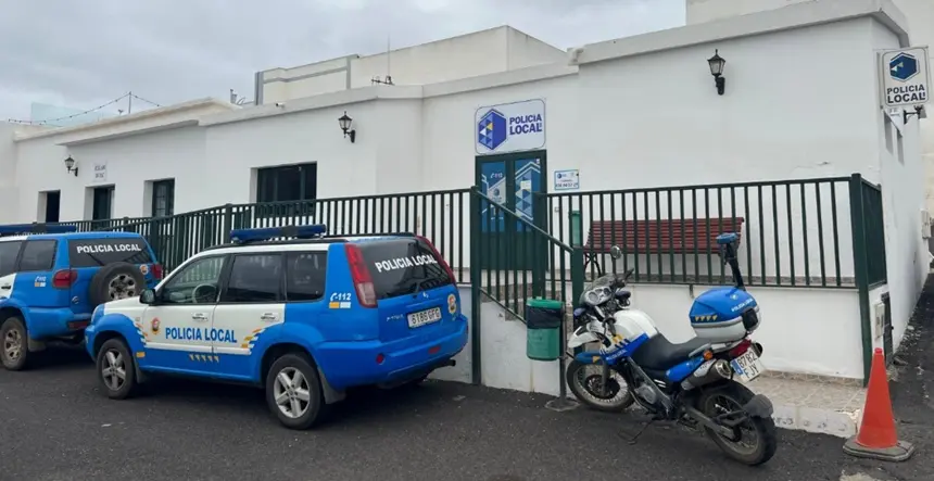 Imagen de la comisaría de la Policía Local de Tinajo.