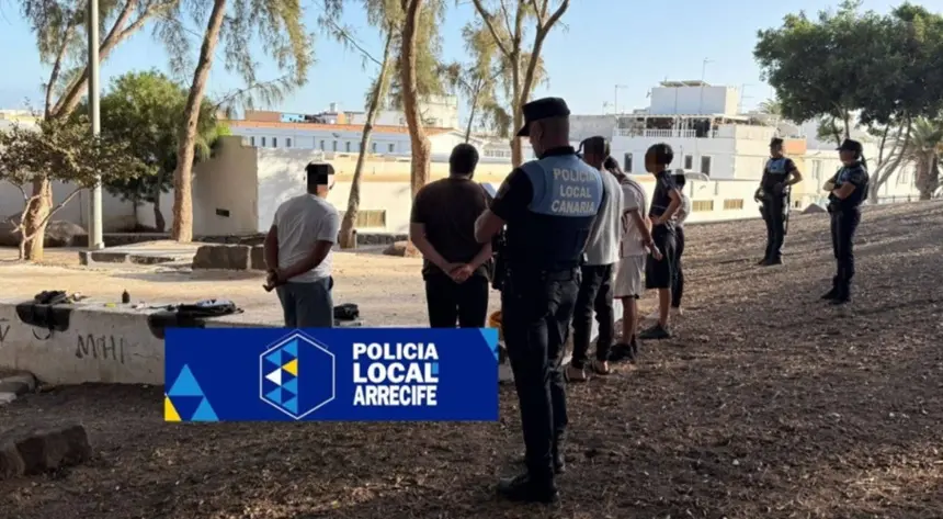 Imagen de una de las actuaciones de la Policía Local.