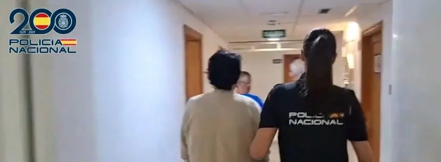 Los dos detenidos en dependencias judiciales.