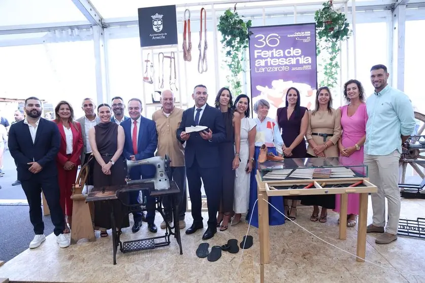 Inauguración de la 36 Feria de Artesanía de Lanzarote.