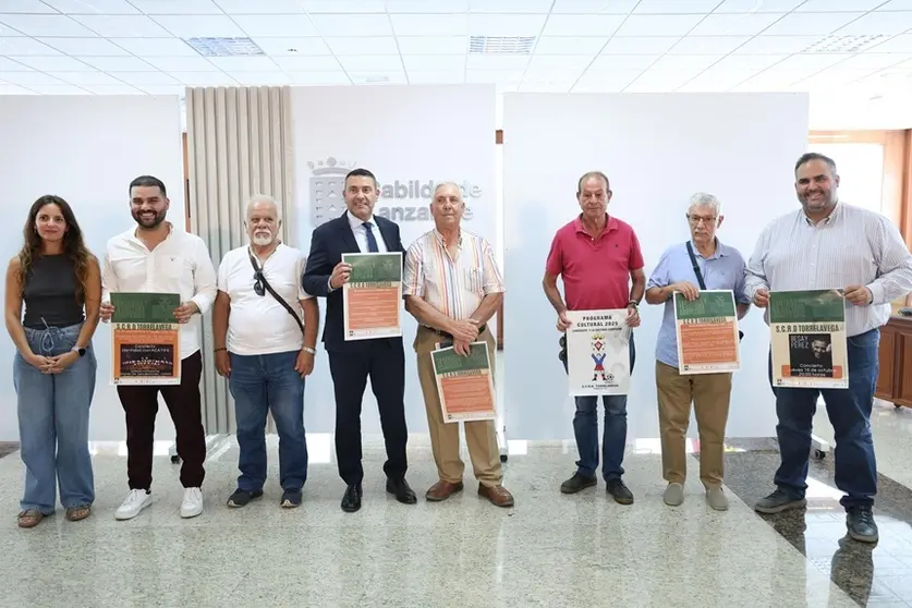 Rueda de prensa de presentación de los actos de la SCRD Torrelavega.