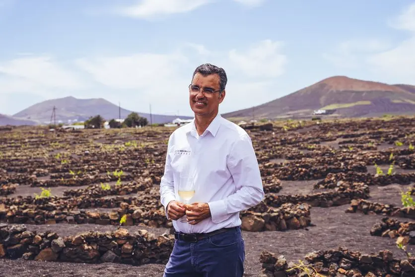 José González, propietario de la Bodega Rocanegra.