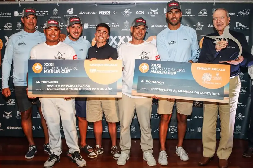 Imagen de los ganadores de la prueba