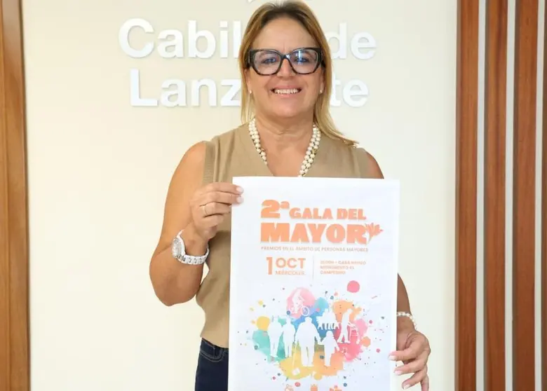 Nori Machín, consejera del Área del Mayor y Relaciones Intergeneracionales.