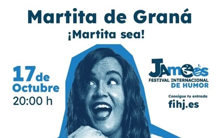 Cartel promocional de la actuación de Martita de Graná.