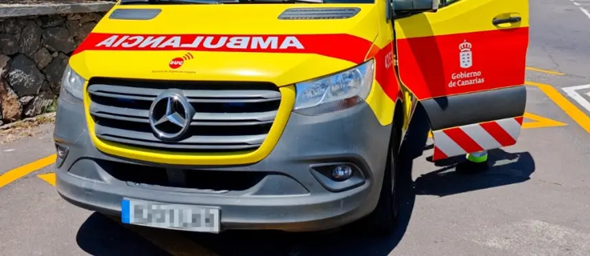 Imagen de archivo de una de las ambulancias del SUC.